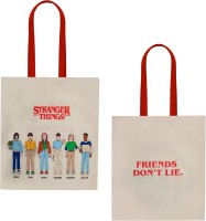 [270244] Bolsa tela Stranger Things friends dont lie