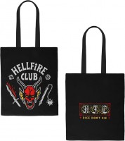 [270245] Bolsa tela Stranger Things hellfire club