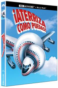 [270731-19] Aterriza como puedas (4K UHD - Edición Especial Funda) - BD