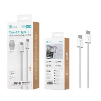 [271182] Cable de carga y datos USB Tipo C a Tipo C 60W 3A 3m