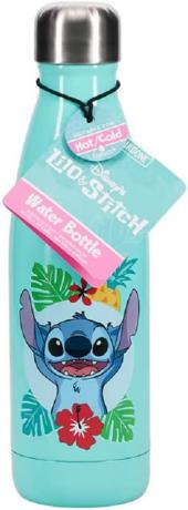 [271470] Botella metalica stitch con flores