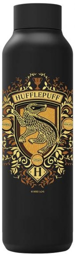 [271859] Bot.termo inox black 630ml hp hufflepuff