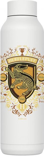 [271934] Bot.termo inox white 630ml hp hufflepuff