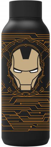 [271958] Bot.termo inox black 510ml iron man