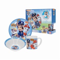 [272551] Set merienda 3 piezas  Paw Patrol (Patrulla Canina)