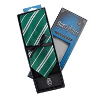 [272785] Corbata + pin   set caja deluxe Slytherin Harry Potter