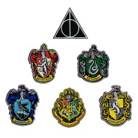 [273094] Set 6 parches Harry Potter para planchar