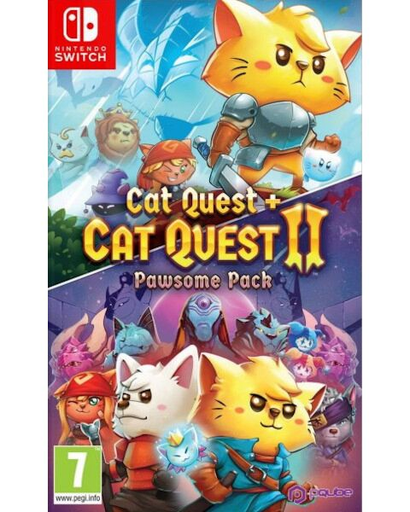 [32490] CAT QUEST + CAT QUEST II PAWSOME PACK - SWI