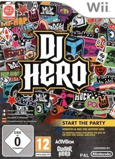 [1710] DJ Hero Bundle - Wii