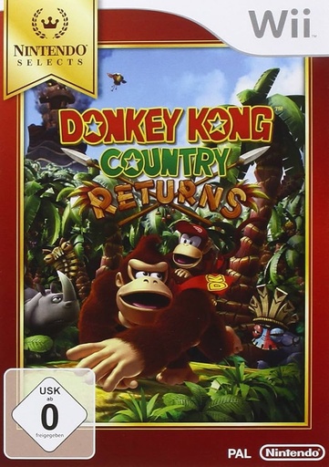 [12111] Donkey Kong Country Returns Selects - Wii