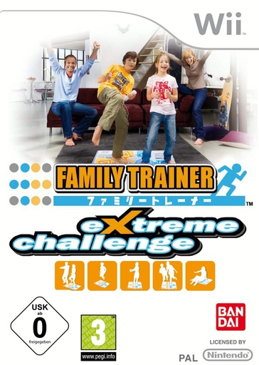 [1697] Family Trainer Extreme Challenge (Software) - Wii