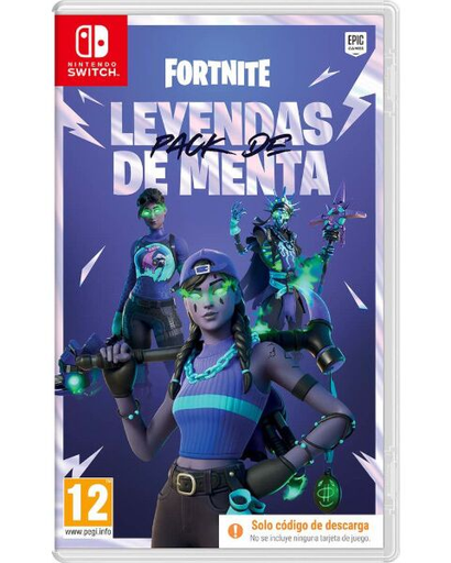 [37235] FORTNITE PACK LEYENDAS DE MENTA - SWI
