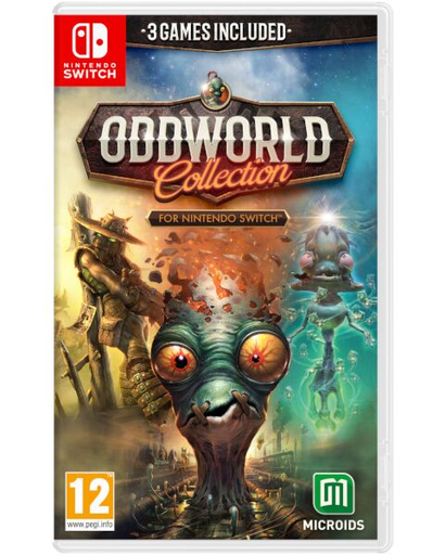 [35576] ODDWORLD COLLECTION (INCLUYE 3 JUEGOS) - SWI