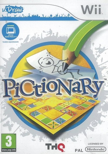 [2901] Pictionary: uDraw - Wii