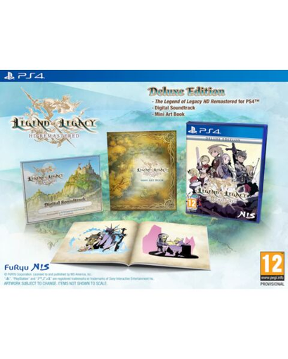 [47003] THE LEGEND OF LEGACY HD REMASTERED DELUXE - PS4
