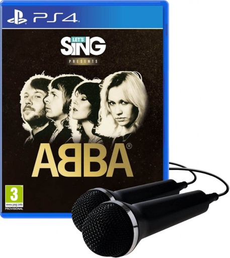[47800] LET'S SING ABBA + 2 MICROFONOS - PS4