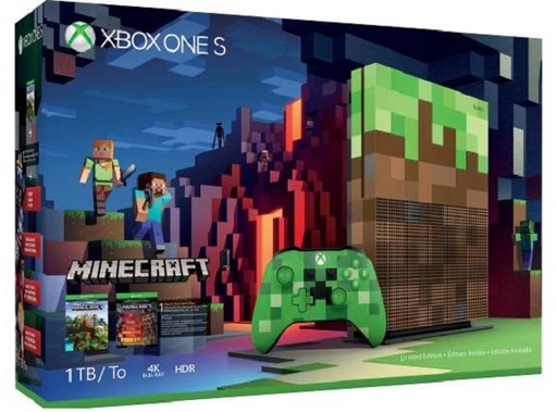 [142616] 1 TB XB ONE S MINECRAFT EDICION LIMITADA