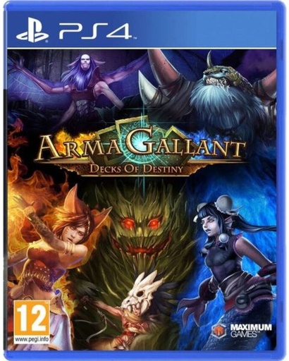 [137944] ARMAGALLANT DECKS OF DESTINY - PS4 OK