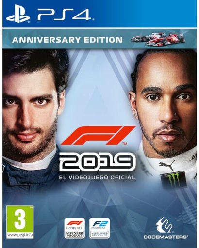 [134238] F1 2019 ANNIVERSARY EDITON - PS4 OK