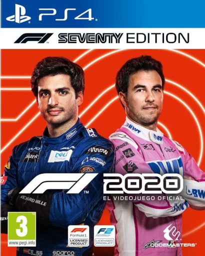 [132777] F1 2020 SEVENTY EDITION - PS4 OK