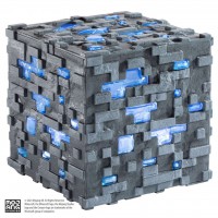 [122897]  Minecraft Ore Qube Mena de diamante Luminosa Replica