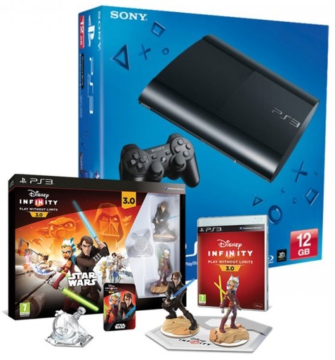 [150810] 12 GB+DISNEY INFINITY STARTER PACK 3.0:STAR WARS (PLAY SET/ANAKIN/ASHOKA)