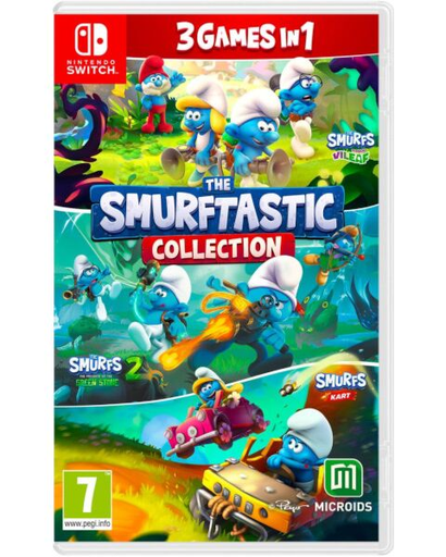 [274884] THE SMURFTASTIC COLLECTION (3 GAMES IN 1) - SWI