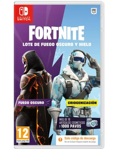 [276196] FORTNITE LOTE FUEGO OSCURO Y HIELO - SWI