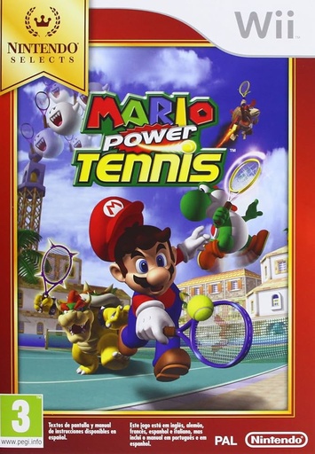 [10597] Mario Power Tennis Selects - Wii