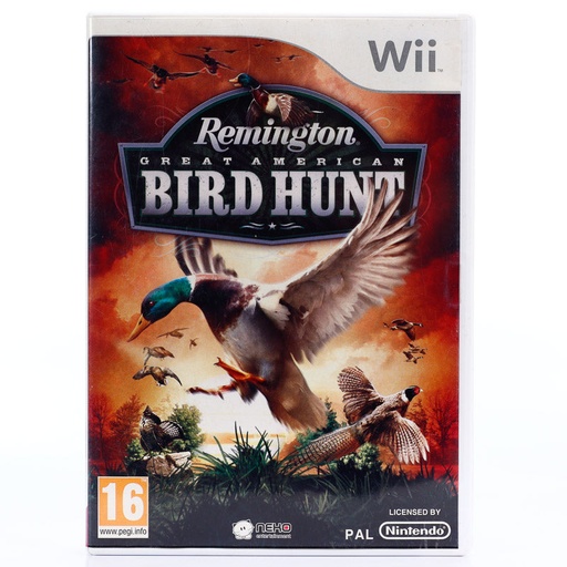 [26341] REMINGTON GREAT AMERICAN BIRD HUNT - WII