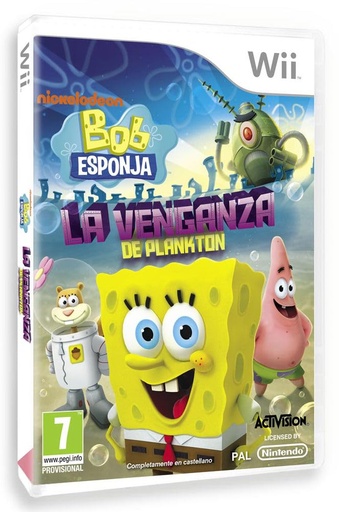 [52346] Bob Esponja La Venganza de Plankton - Wii