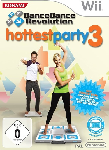 [21639] DDR Hottest Party 3 - Wii