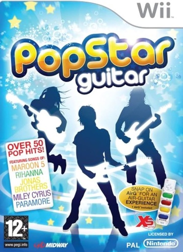 [9079] Pop Star Guitar - Wii