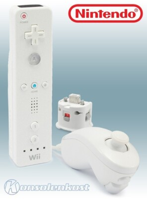 [4688] Mando Remote Plus Blanco + nunchuk- Wii
