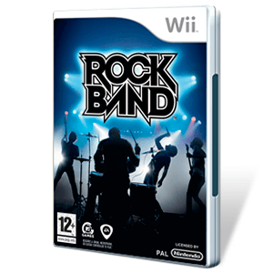 [30752] Rock Band  + (No guitarra )- Wii