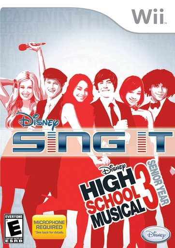 [52453] SING IT HIGH SCHOOL MUSICAL 3 - WII OK