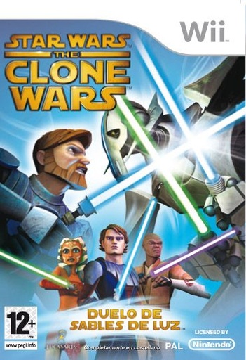 [53063] STAR WARS THE CLONE WARS (ALEMAN) - WII