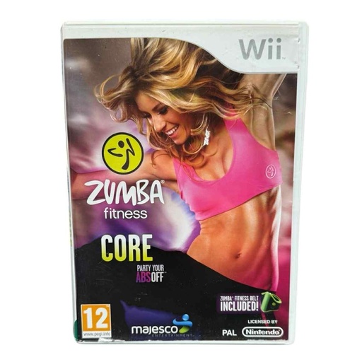 [52725] ZUMBA FITNES CORE - WII OK