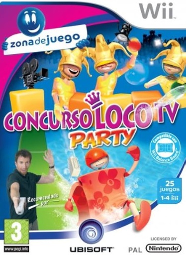 [52465] Zona de Juego: Concurso Loco TV Party - Wii
