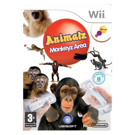 [323449] ANIMALZ:MONKEYZ AREA  (SELECTS) WII